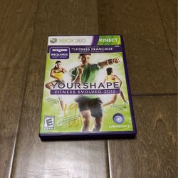 Your Shape Fitness Evolved 2012 Xbox 360 Game