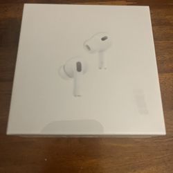 Original Apple AirPods Pro 2nd Generation White Sealed, Brand New With MKG6GRX5W7 Applecare Until May 2 2024