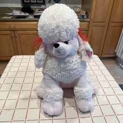 18 Inch Large Stuffed Poodle