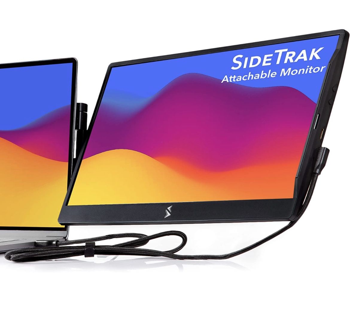 SideTrak Swivel 14” Patented Attachable Portable Monitor for Laptop#3352