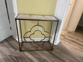 Side table.