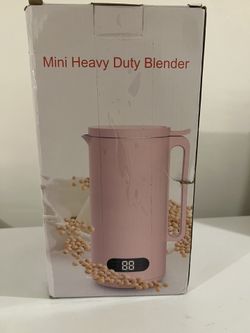 Automatic mini heavy duty blender/soy milk maker