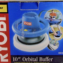 Ryobi 10" Orbital Car B by uffer/Polisher RB101 Corded Electric