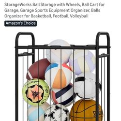 Ball Storage Cart 