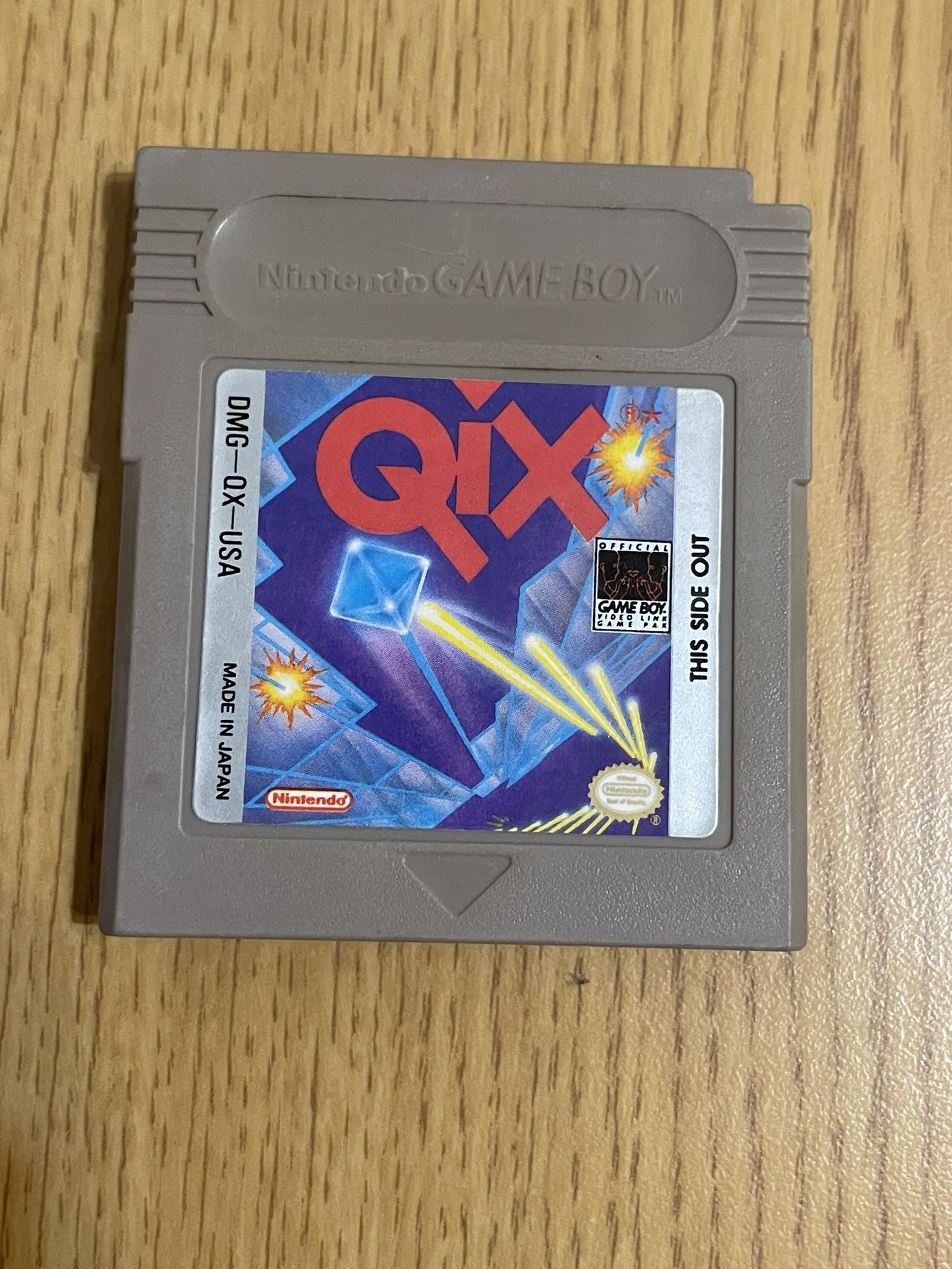 Nintendo Gameboy Qix
