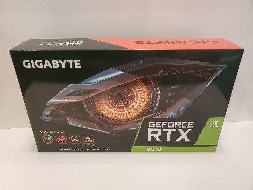 Gigabyte Geforce RTX 3070 Gaming OC 8GB Video Card