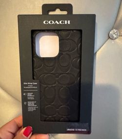 Coach iPhone  case 15 pro max