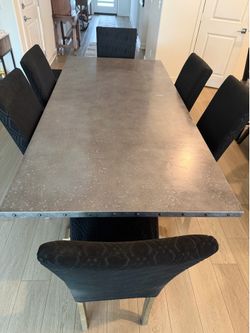 Dining room kitchen table