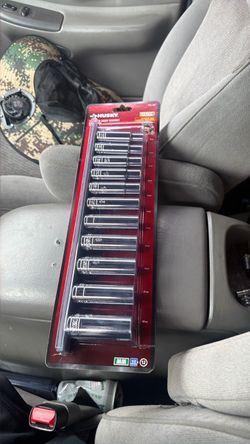 Husky 1/2 in. Drive Metric Deep Socket Set