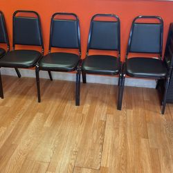 Black Leather Chairs