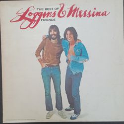 LOGGINS & MESSINA "THE BEST OF FRIENDS" 1976 Columbia 1st Press PC 34388~VG+/EX