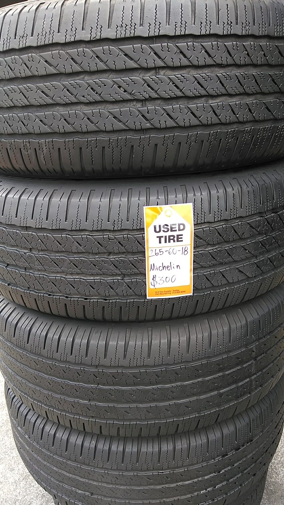 265-60-18 Michelin