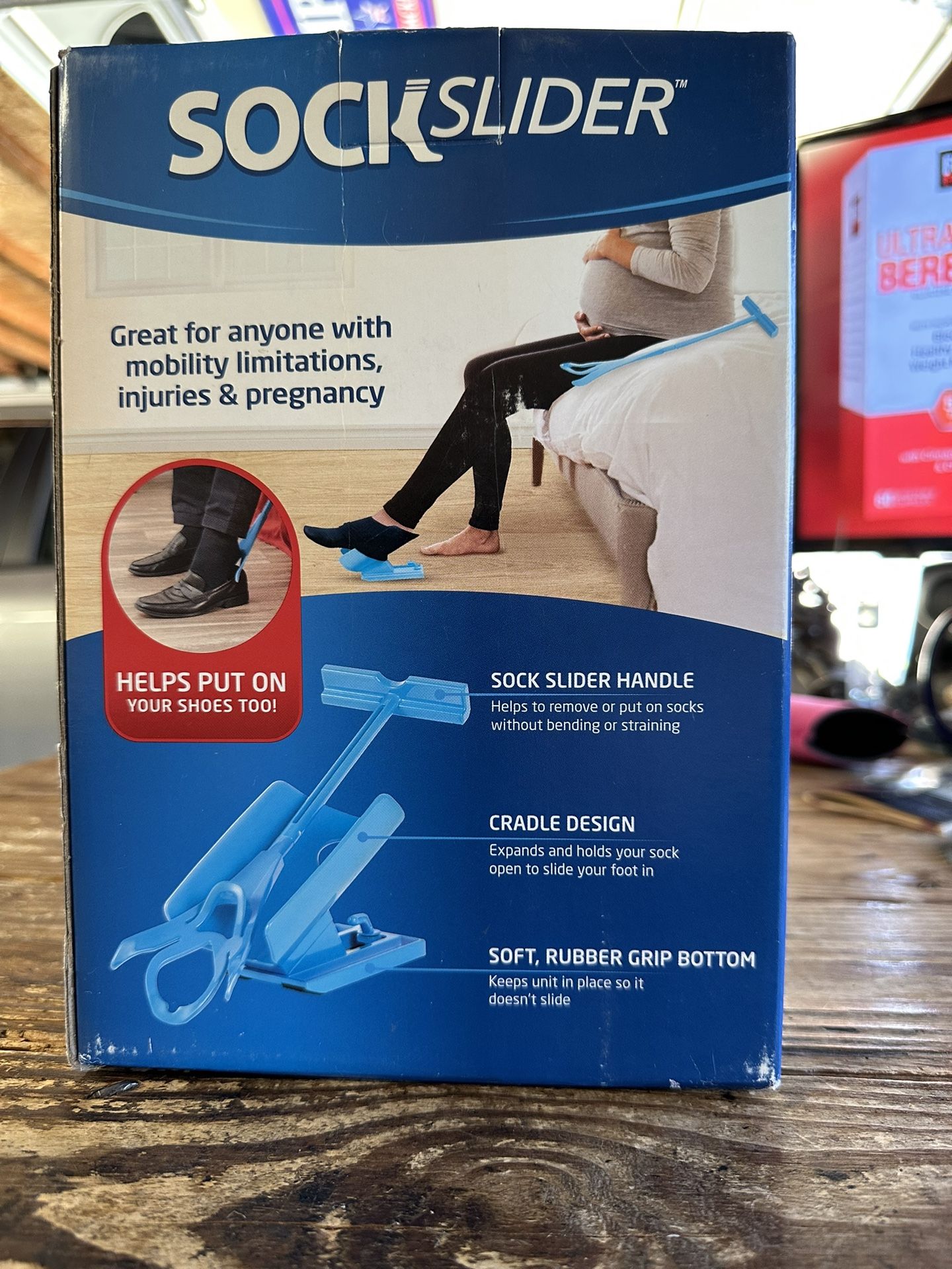 Sock slider