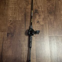 Abu Garcia Fishing Pole With Tackle box 