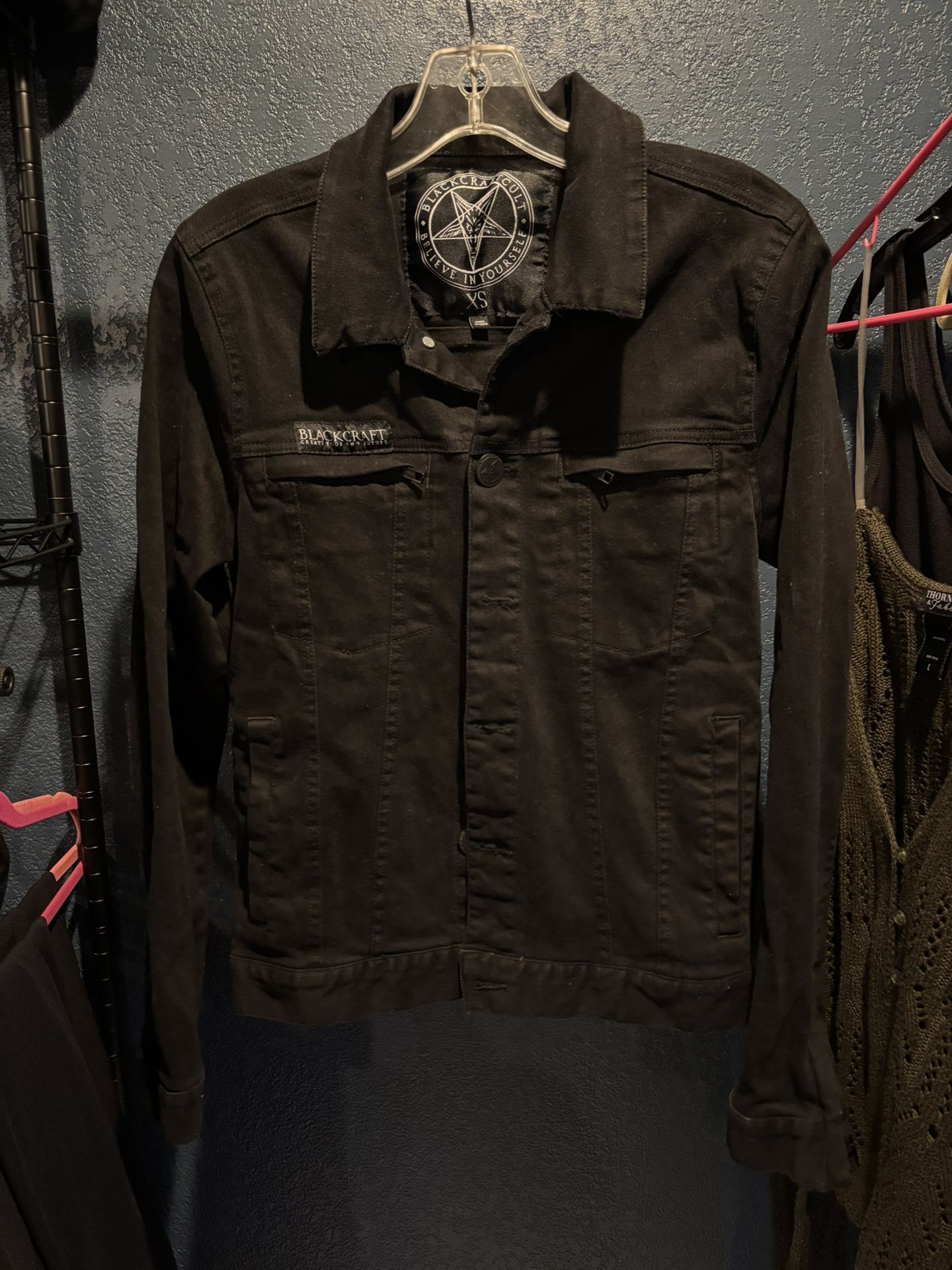 Black Craft Jean Jacket 