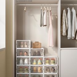 Shoe Boxes Stackable Shoe Boxes 15 