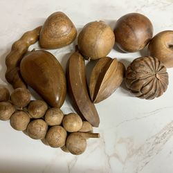 Wooden Fruit 