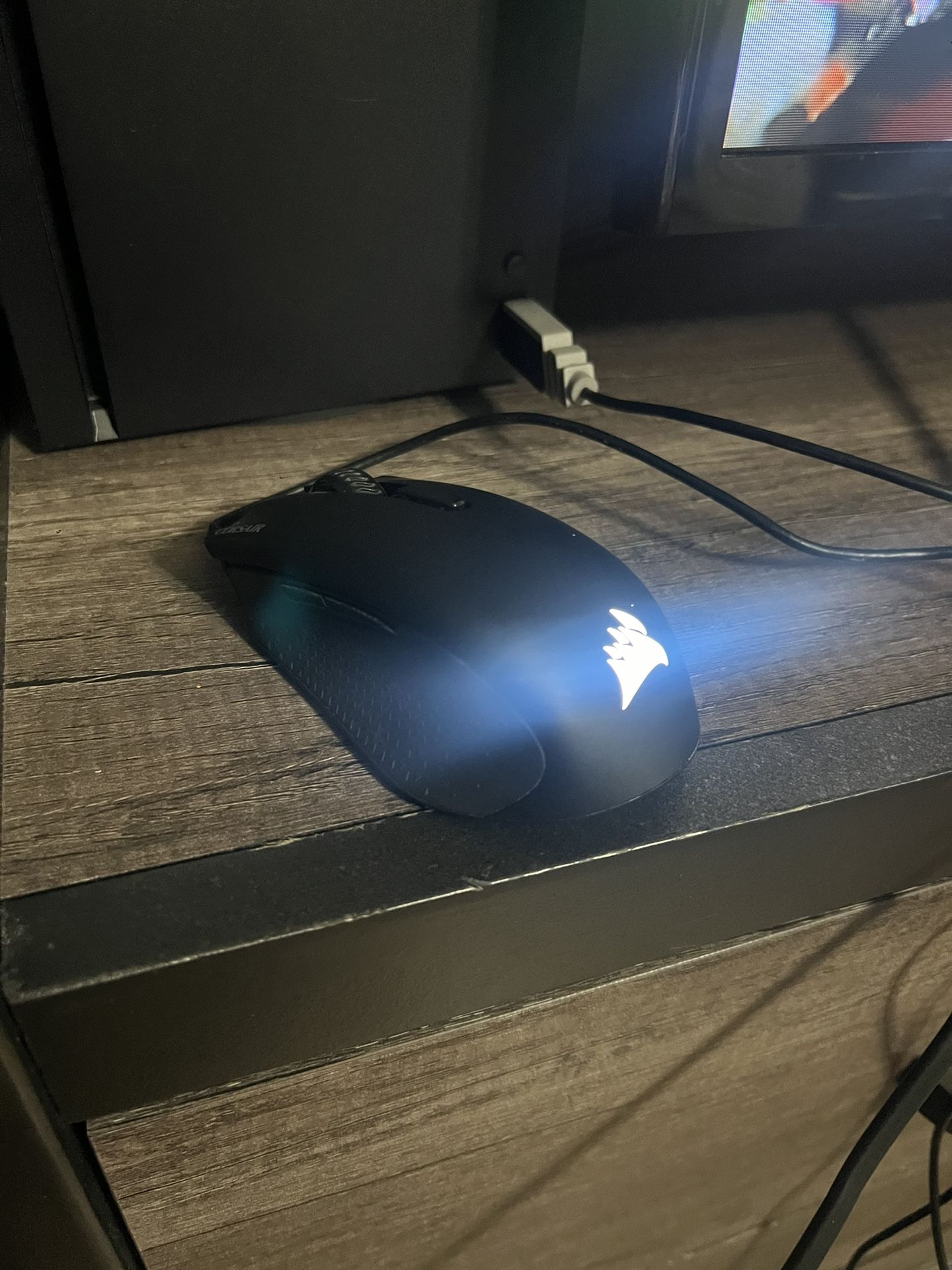 Wired Corsair RGB Gaming Mouse