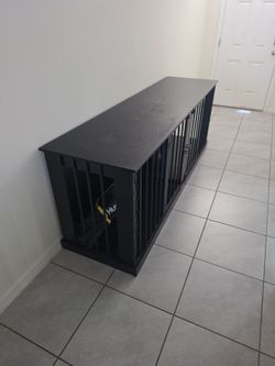 Large dog shelve with cage