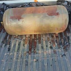 60 Gallon Air Tank Good For A Backyard Smoker 