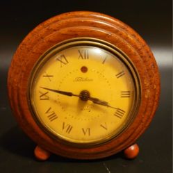 Vintage Wooden Telechron Clock
