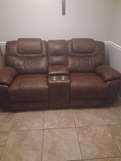 2 peice sofa set