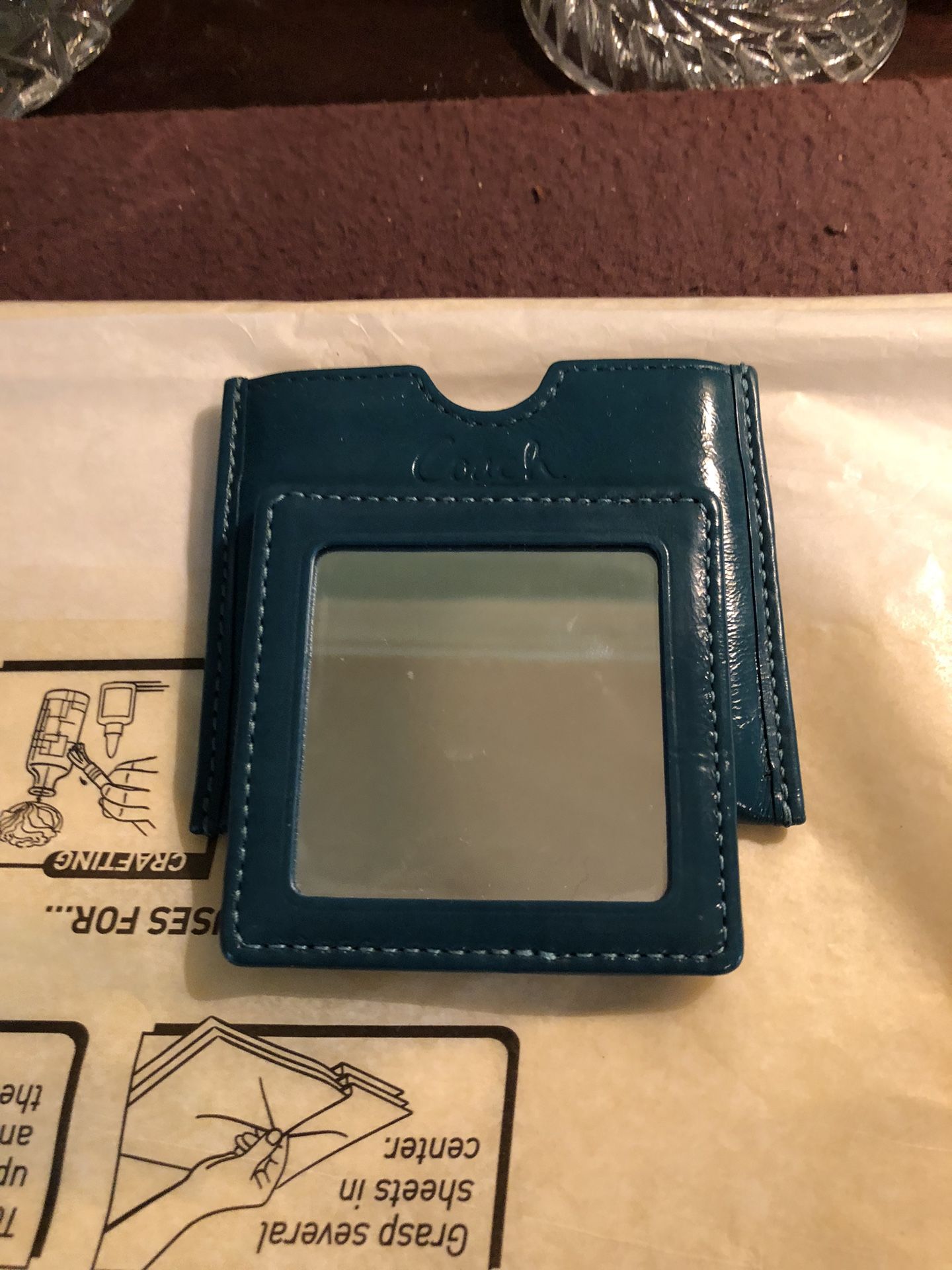 Coach Cosmetics/ Personal Mirror
