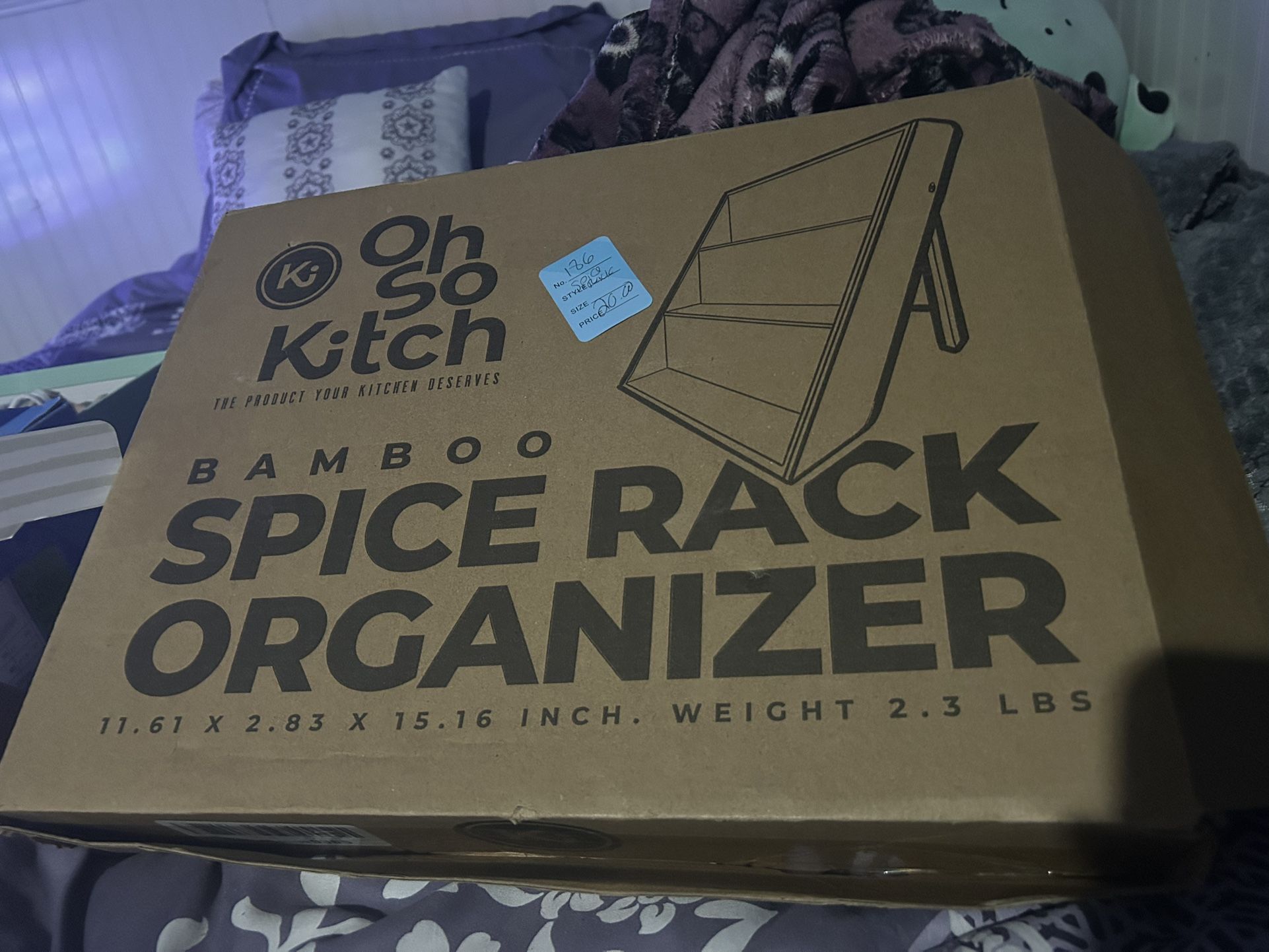 New ,Oh So Kitchen Spice Rack