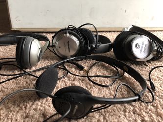 Four Headphones: Sony Noise Canceling, Panasonic etc