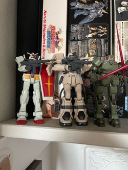 Gundam model kits