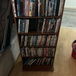 DVD Shelf’s With Movies 