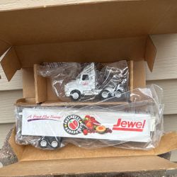 Jewel Semi With Trailer Die Cast
