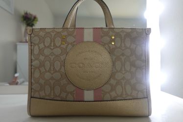 Beaufiful COACH 984 Tote Leather Shoulder Crossbody Brown Luxury Handbag
