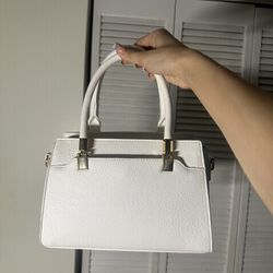 White Hand Bag 