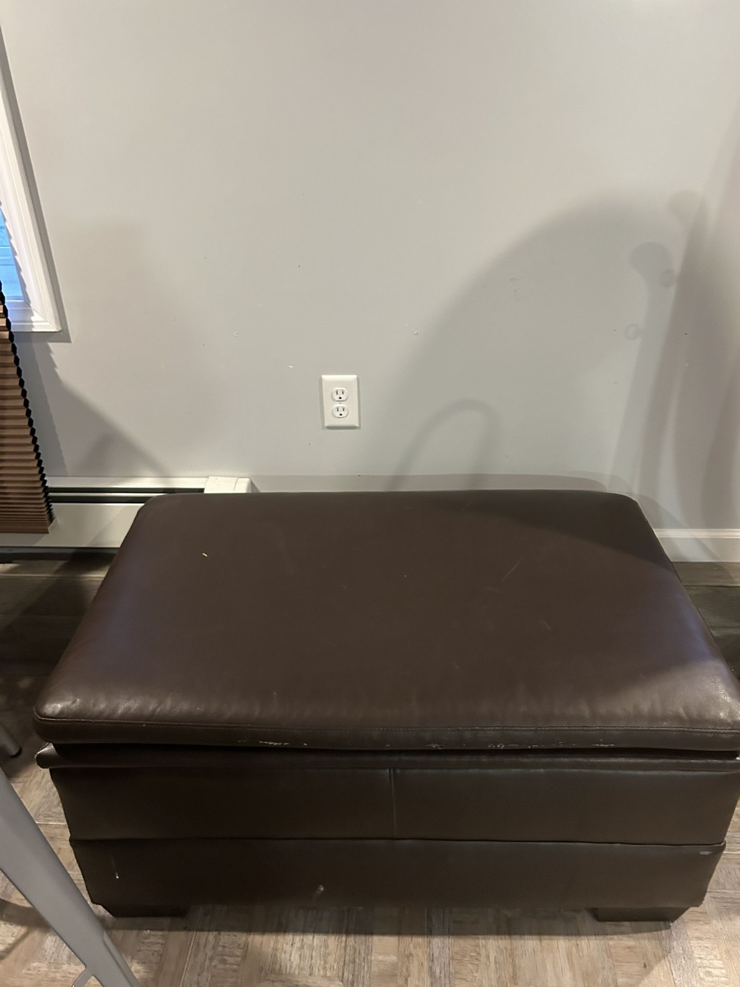 Brown Ottoman