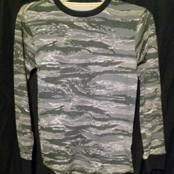 Foot Locker for Kids Camouflage Long-sleeve Thermal Shirt