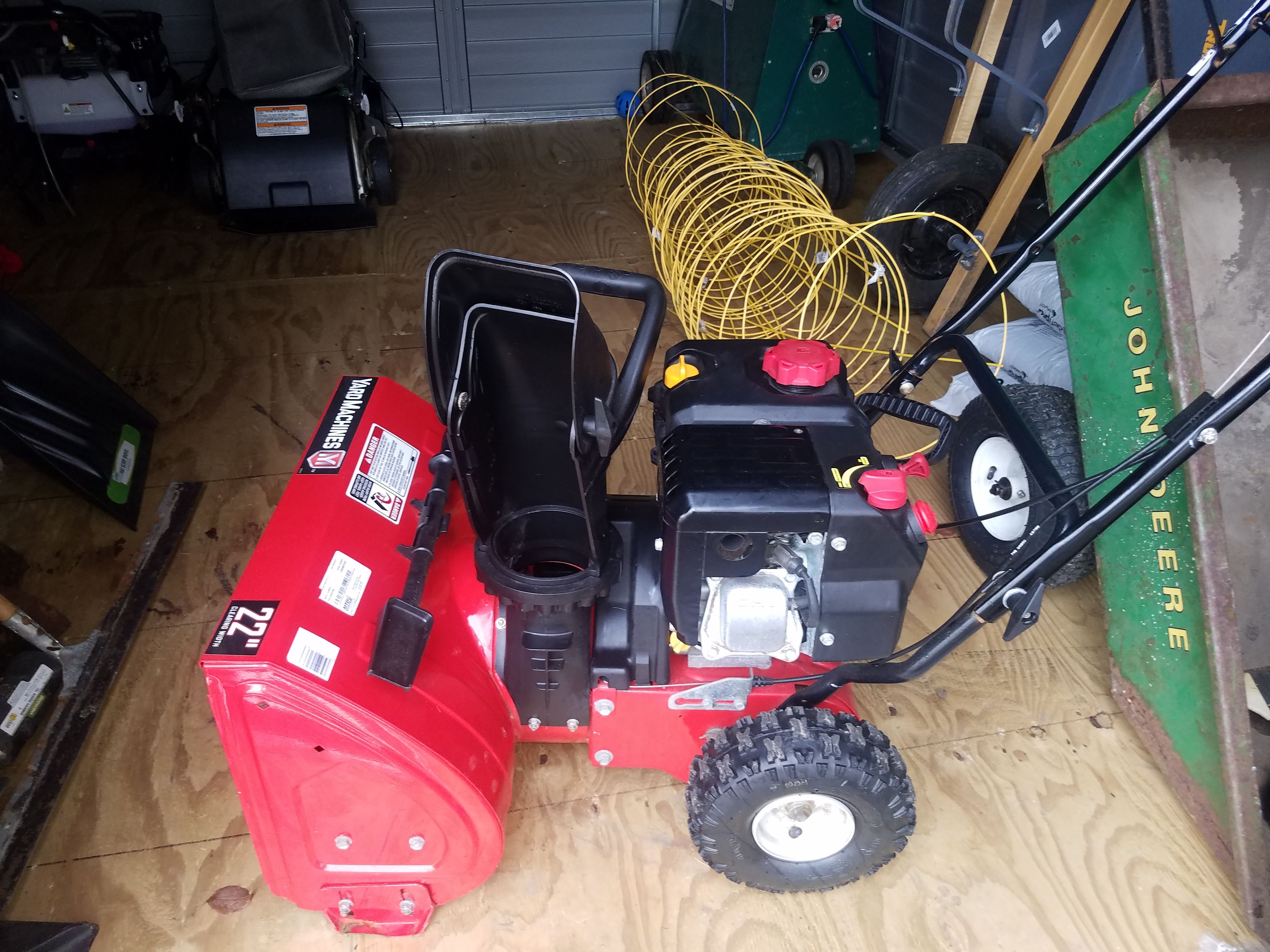 Snow blower Yard Machine 22 inch for Sale in Belvidere, IL OfferUp