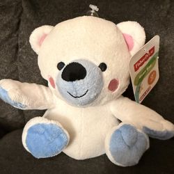 Fisher Price Polar Bear Bean Bag New