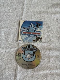 Sega Dreamcast Rippin Riders Snowboarding game
