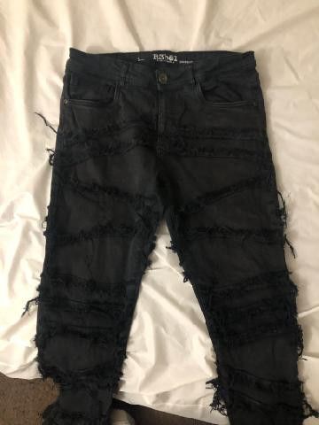 All Black Stacks Jeans