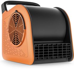 Air Mover Blower Fan: High Velocity Floor Fans for Cooling and Drying, Carpet Dryer with Heater, Filter, UV Light, 