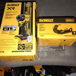 DeWalt Impact And Battery 