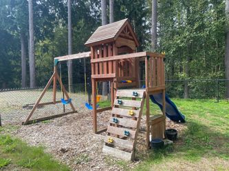 Kids wood play set