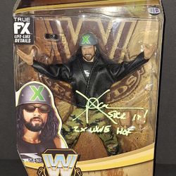 🔥X-Pac autographed action figure PSA COA🔥