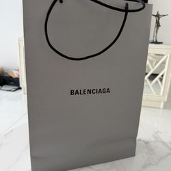 Paper Bag BALENCIAGA 12x17,5x4,5 Inches