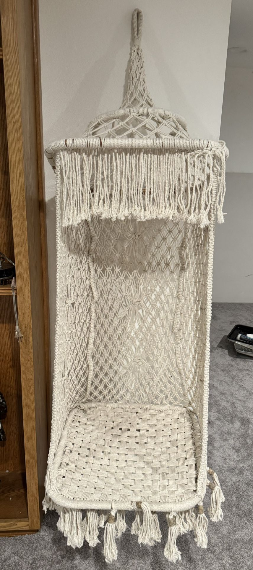 Tall Bohemian Hanging Chair