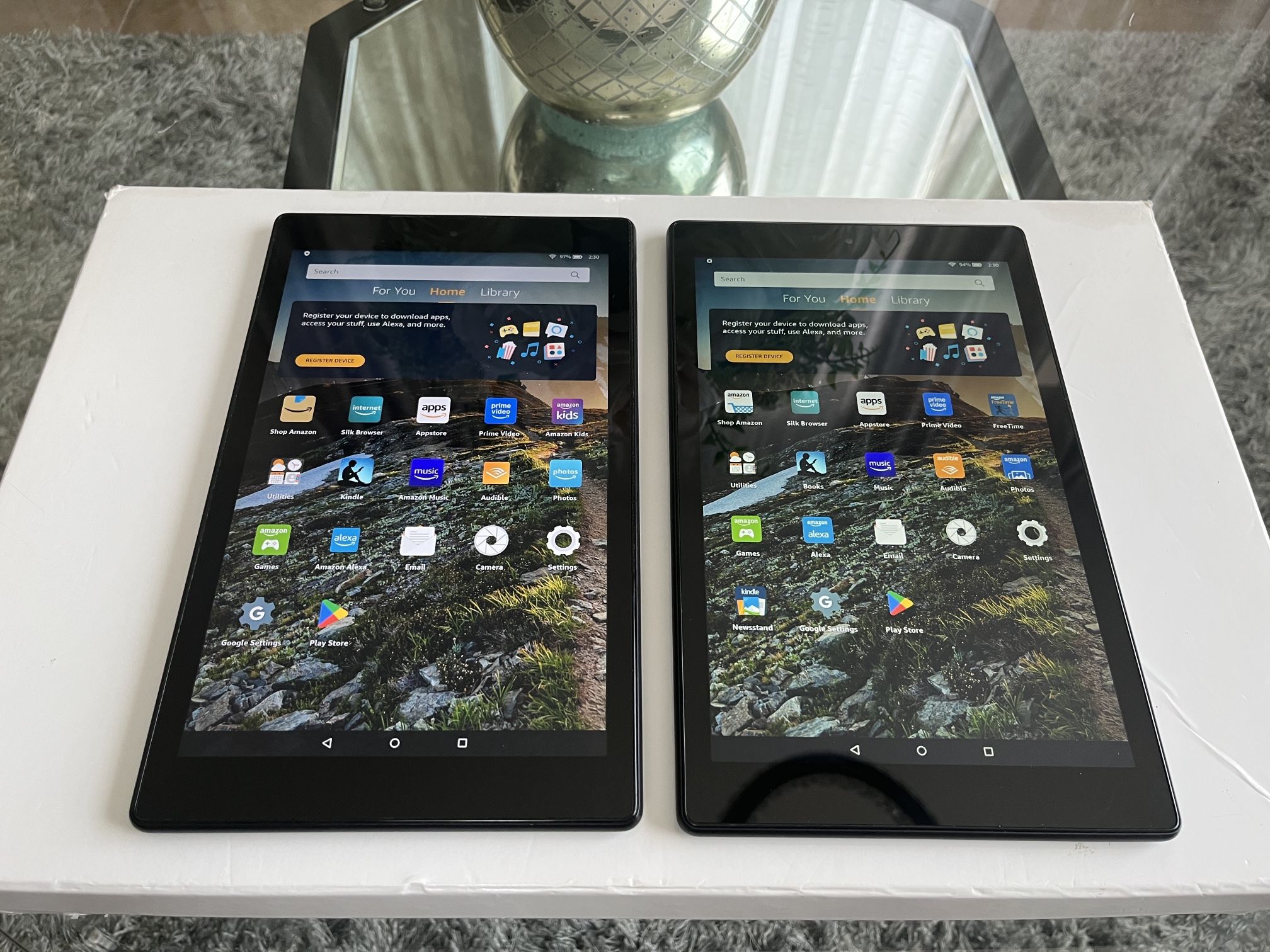 Google Android Tablet Amazon Fire HD 10 7th Gen 32GB WiFi 10.1" - $39