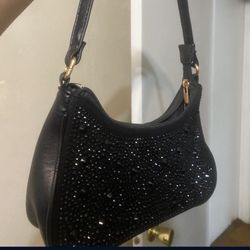Black Sparkle Bag 