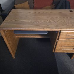 "Vintage" Oak Desk 