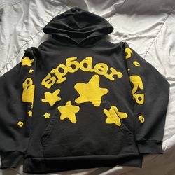 Beluga Spider Hoodie Yellow/black